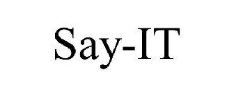 SAY-IT