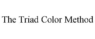 THE TRIAD COLOR METHOD