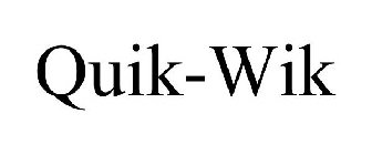 QUIK-WIK