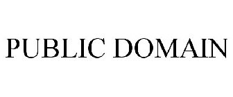 PUBLIC DOMAIN