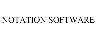 NOTATION SOFTWARE