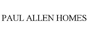 PAUL ALLEN HOMES