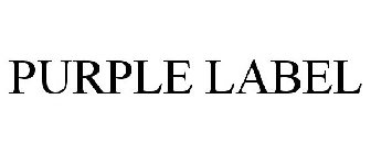 PURPLE LABEL