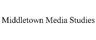 MIDDLETOWN MEDIA STUDIES