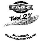 FAGE TOTAL 2% ALL NATURAL GREEK STRAINED YOGURT