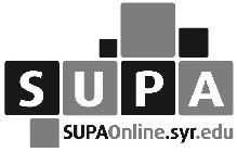 SUPA SUPAONLINE.SYR.EDU