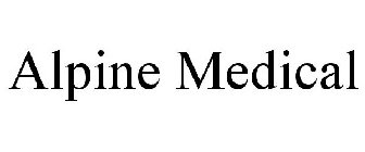 ALPINE MEDICAL