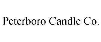 PETERBORO CANDLE CO.