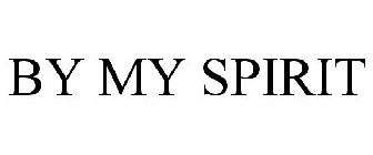 BY MY SPIRIT