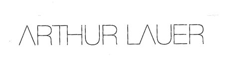 ARTHUR LAUER