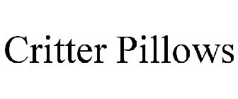 CRITTER PILLOWS