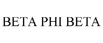 BETA PHI BETA