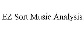 EZ SORT MUSIC ANALYSIS