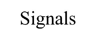 SIGNALS