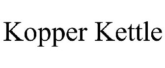 KOPPER KETTLE