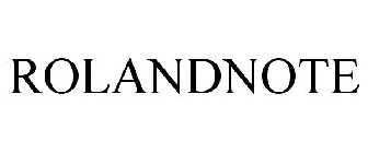 ROLANDNOTE