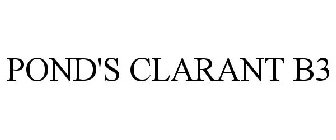 POND'S CLARANT B3