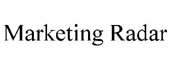 MARKETING RADAR