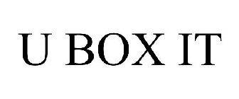 U BOX IT