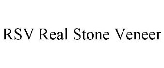 RSV REAL STONE VENEER