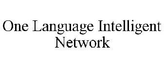 ONE LANGUAGE INTELLIGENT NETWORK