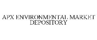 APX ENVIRONMENTAL MARKET DEPOSITORY