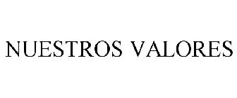 NUESTROS VALORES