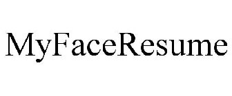 MYFACERESUME