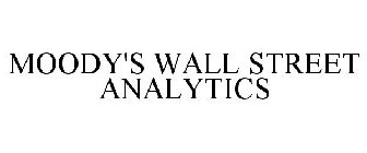 MOODY'S WALL STREET ANALYTICS