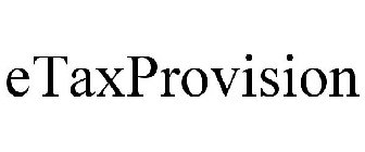 ETAXPROVISION