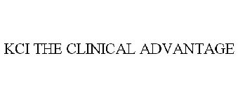 KCI THE CLINICAL ADVANTAGE