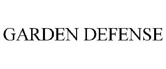 GARDEN DEFENSE