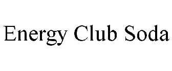 ENERGY CLUB SODA