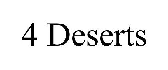 4 DESERTS