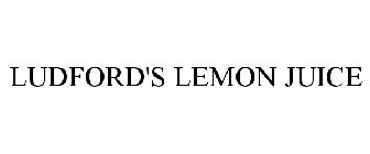 LUDFORD'S LEMON JUICE