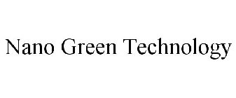 NANO GREEN TECHNOLOGY