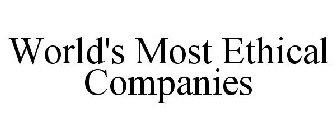 WORLD'S MOST ETHICAL COMPANIES