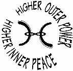 H HIGHER INNER PEACE HIGHER OUTER POWER