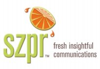 SZPR FRESH INSIGHTFUL COMMUNICATIONS