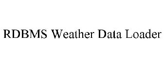 RDBMS WEATHER DATA LOADER