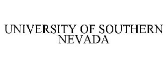 UNIVERSITY OF SOUTHERN NEVADA