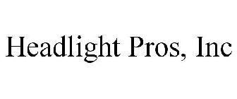 HEADLIGHT PROS, INC