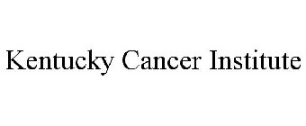 KENTUCKY CANCER INSTITUTE