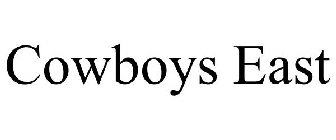 COWBOYS EAST