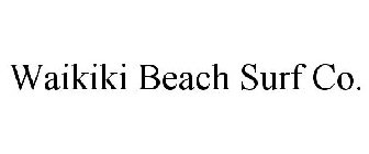 WAIKIKI BEACH SURF CO.