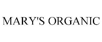 MARY'S ORGANIC