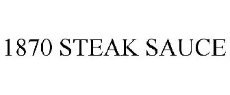 1870 STEAK SAUCE