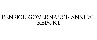 PENSION GOVERNANCE ANNUAL REPORT