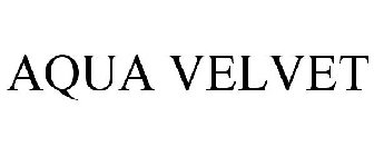 AQUA VELVET
