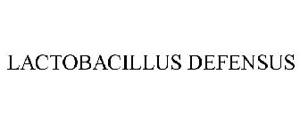 LACTOBACILLUS DEFENSUS